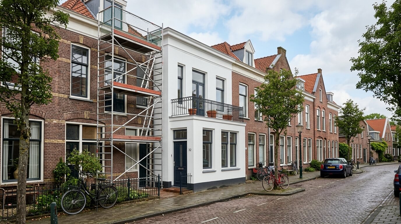 Stucwerk achtergrond